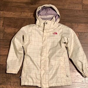 Girls North Face HyVent Winter Coat 14/16